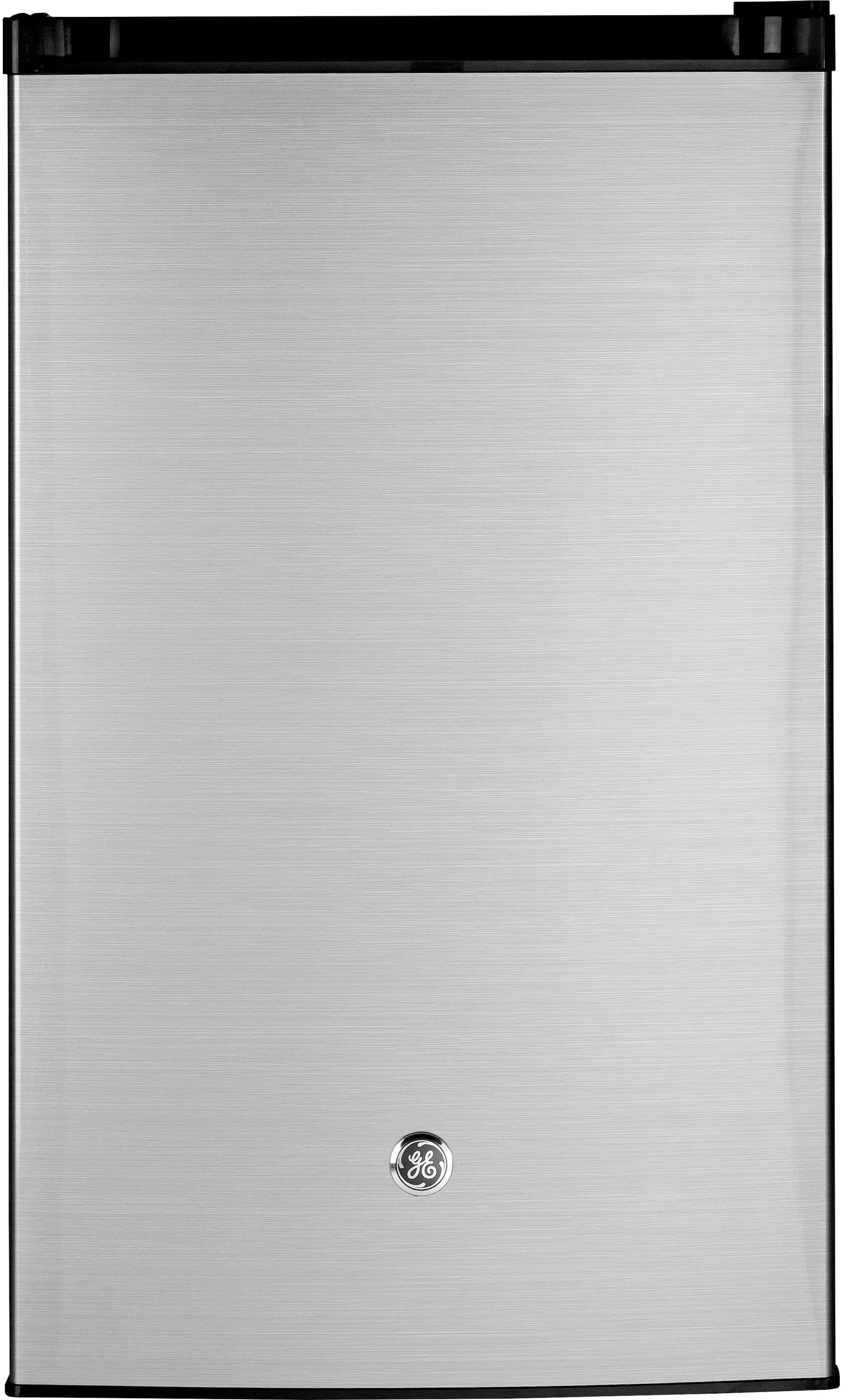 GE GME04GLKLB 20 Inch Compact Refrigerator Cleansteel | Plesser's