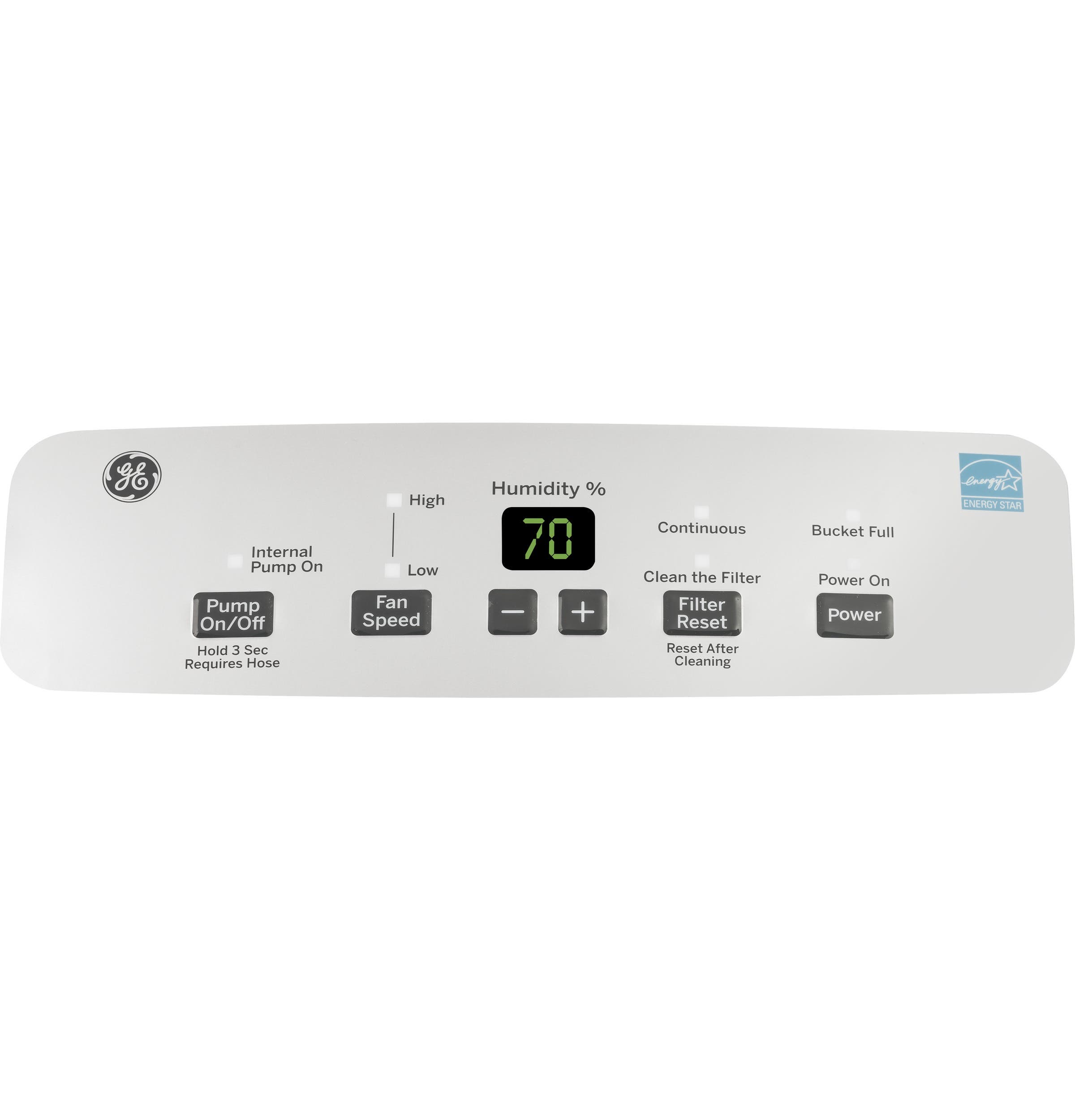 GE APEL70LT 70 Pint Dehumidifier