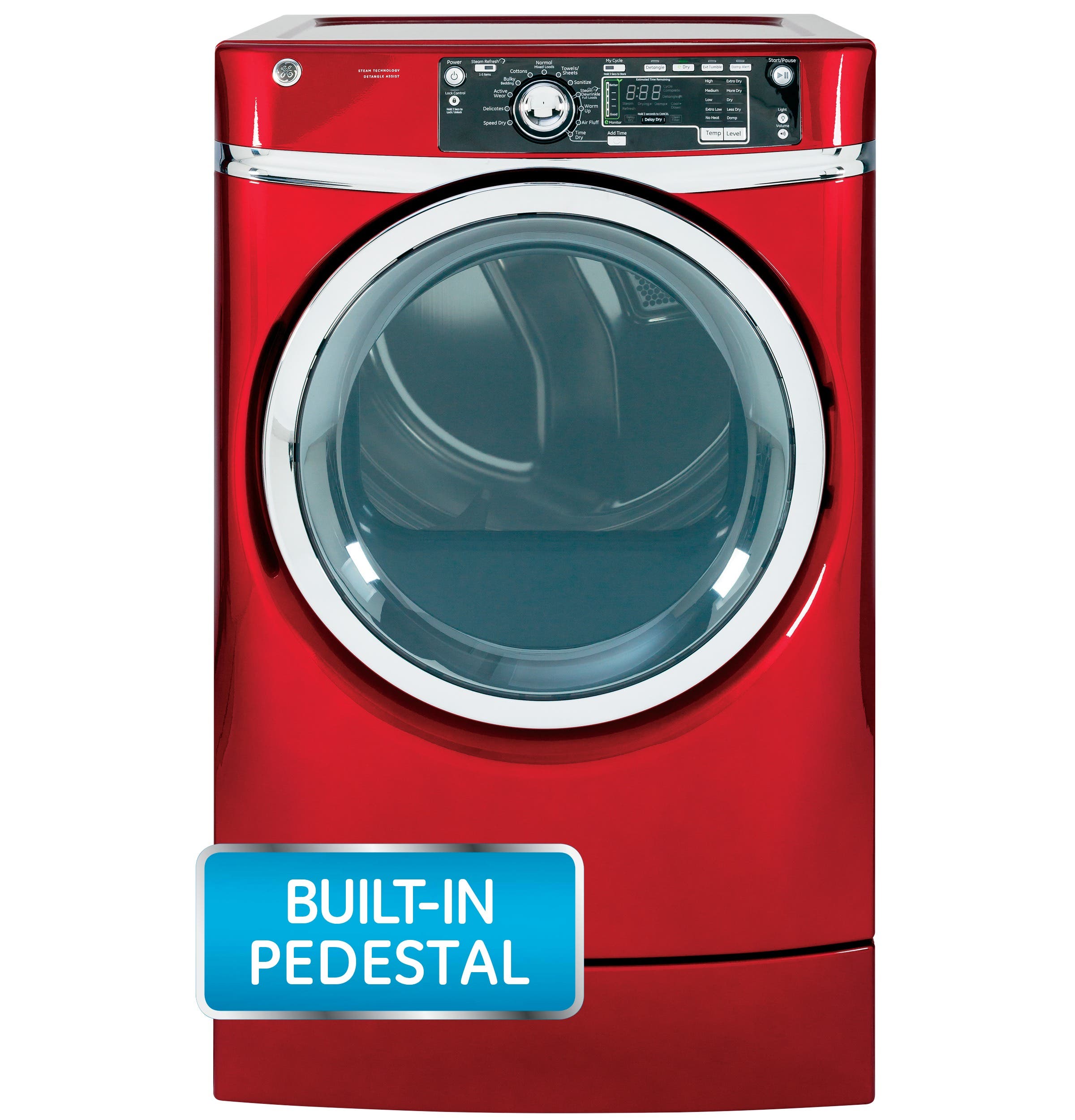 GE GFDR485GFRR Red