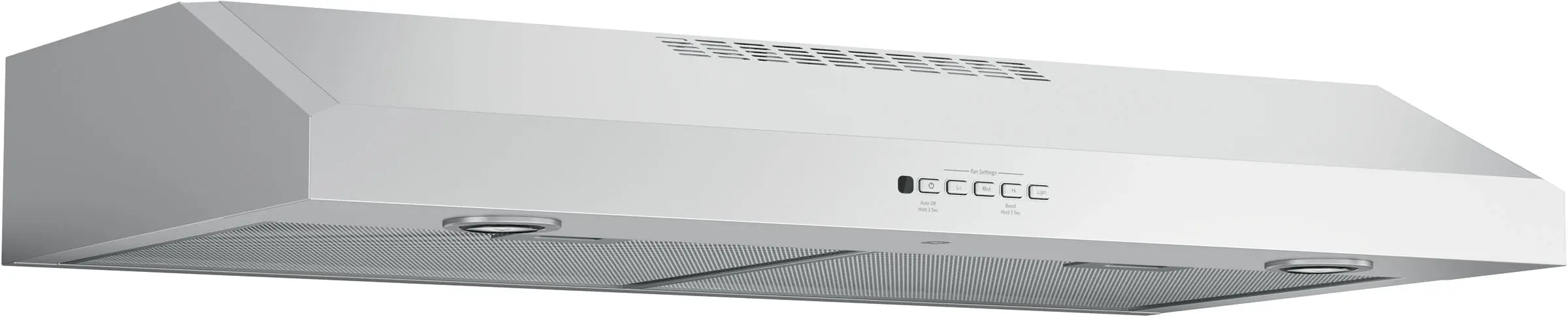 36 Inch Under Cabinet Range Hood with 4-Speed/310 CFM Blower, Electronic Backlit Controls, Halogen Lighting, Dishwasher Safe Mesh Filters, Optional Remote Control, Auto-Off, UL Listed, and AHAM Verifide®