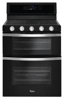 30 Inch Freestanding Gas Range with 5 Sealed Burners, Dual Ovens, 6 cu. ft. Total Capacity, EZ-2-Lift™ Hinged Continuous Grates, SteamClean, SpeedHeat™ Burner, Frozen Bake Technology, True Convection, Temperature Sensor, Sabbath Mode and ADA Compliant
