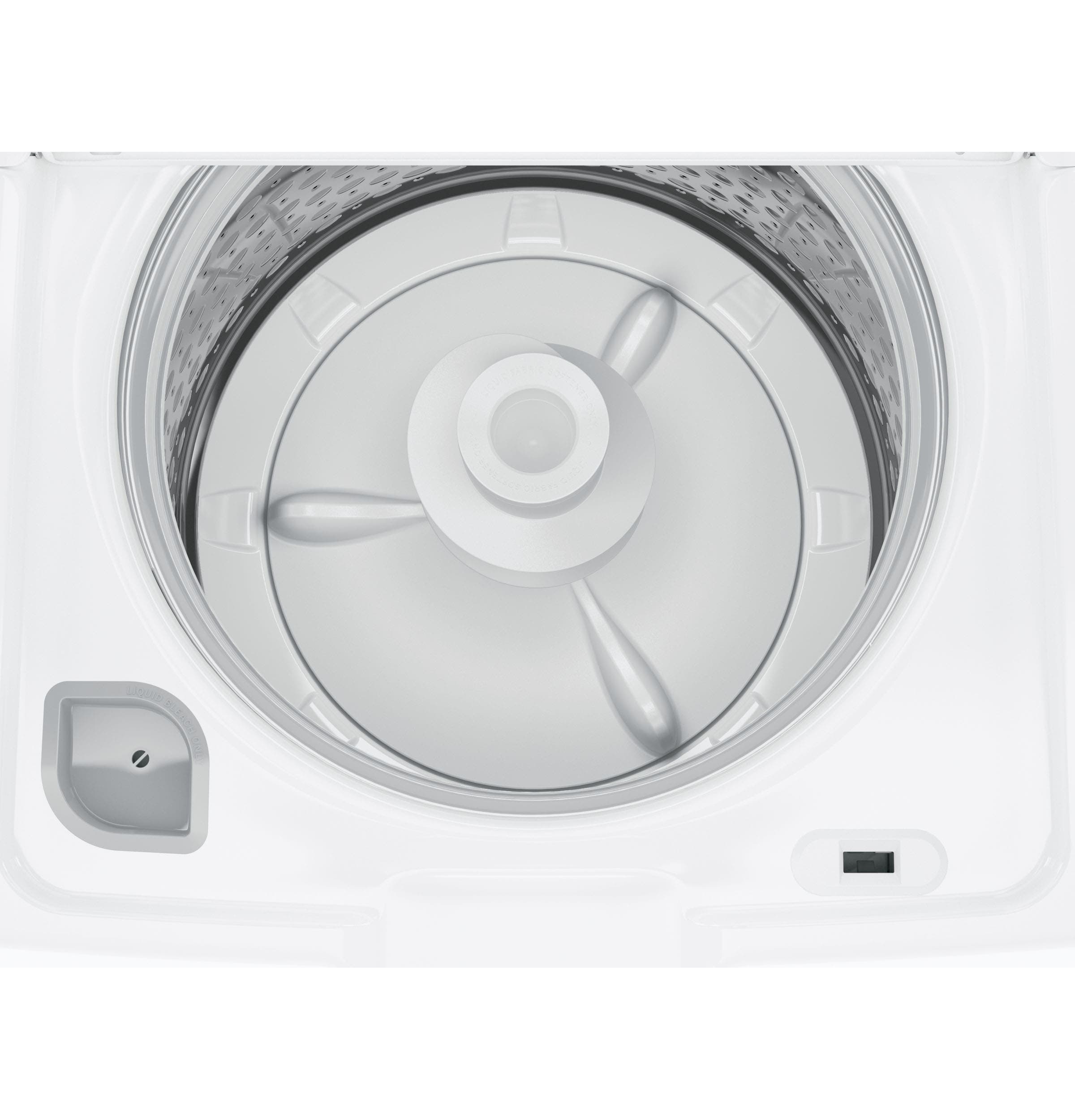GE GTW485ASJWS White On Gray