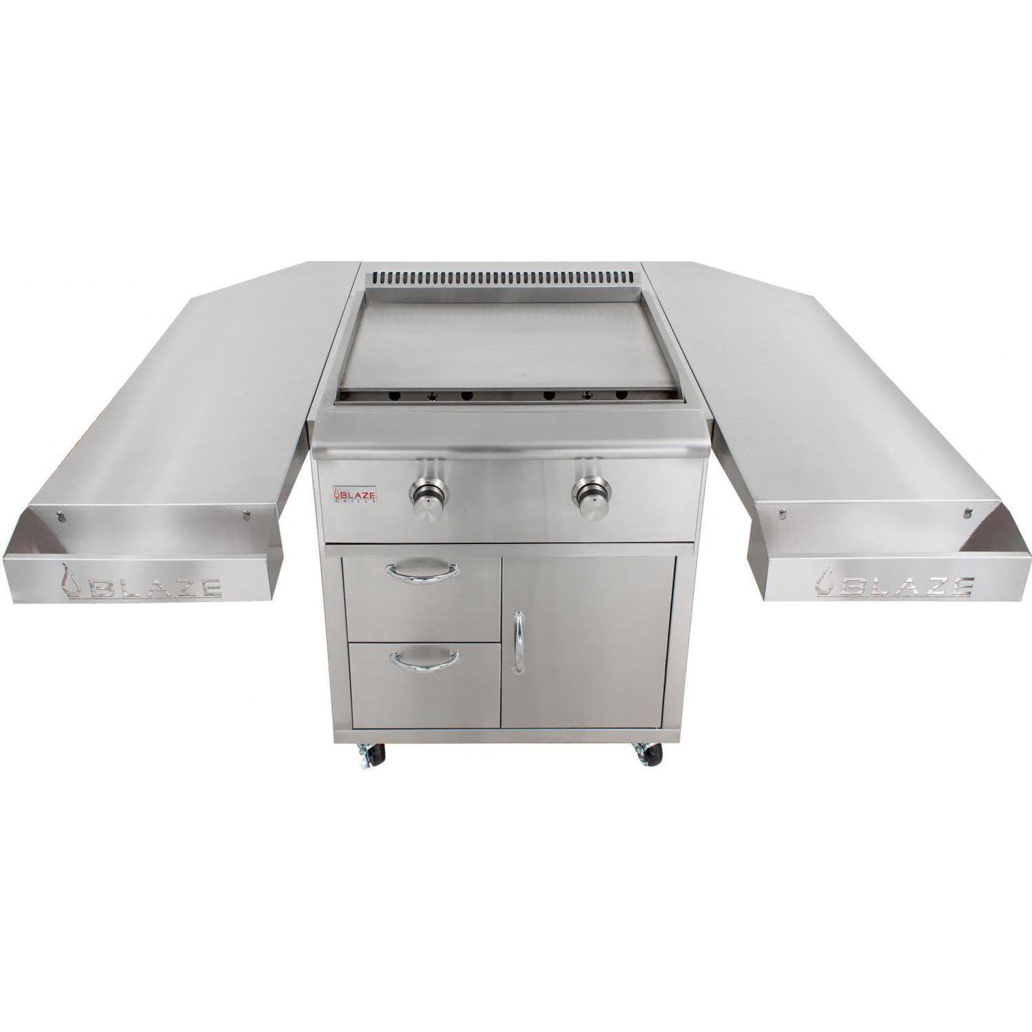 Blaze BLZGRIDDLECART Stainless Steel