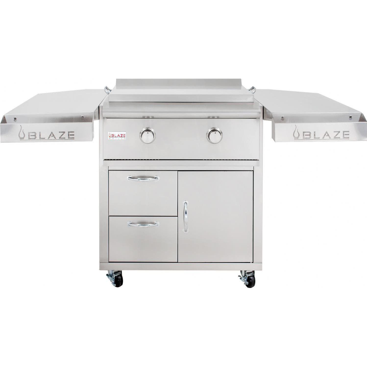 Blaze BLZGRIDDLECART Stainless Steel