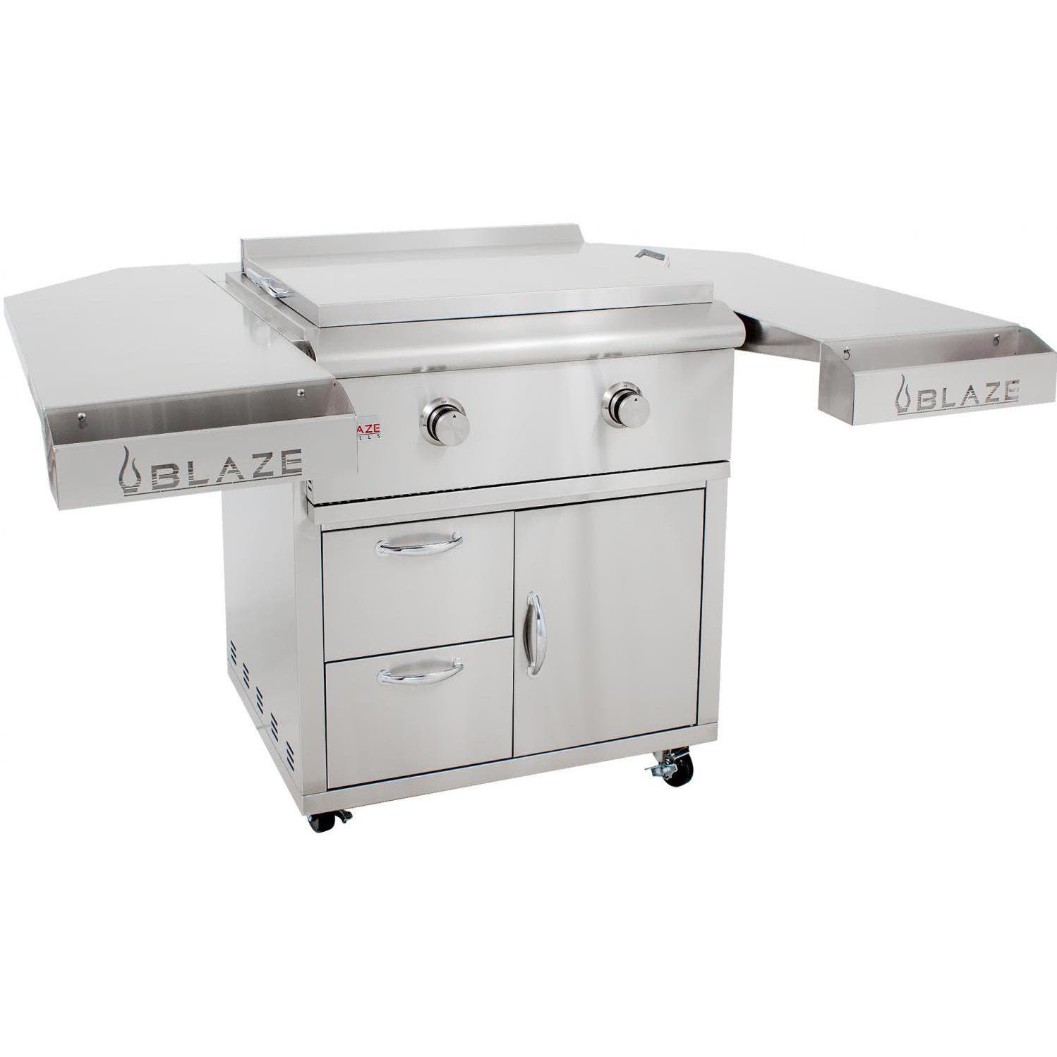 Blaze BLZGRIDDLECART Stainless Steel