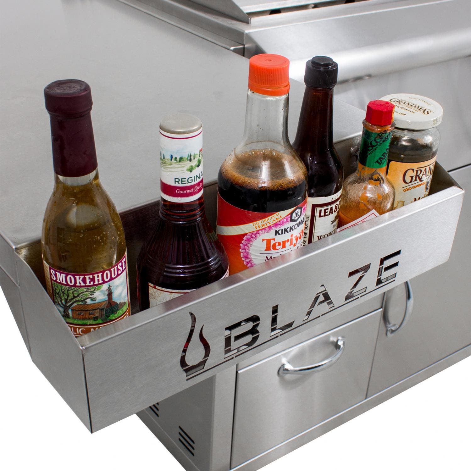 Blaze BLZGRIDDLECART Stainless Steel