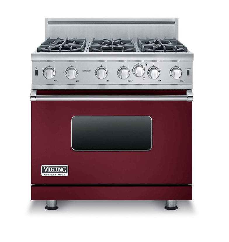 Viking VGIC53616BBU Burgundy, Natural Gas