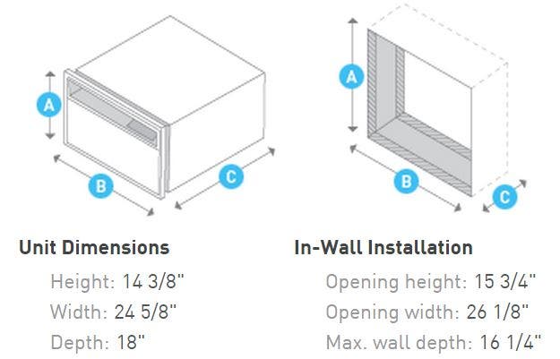 Friedrich UE12D33C 11,200 BTU Thru-the-Wall Air Conditioner