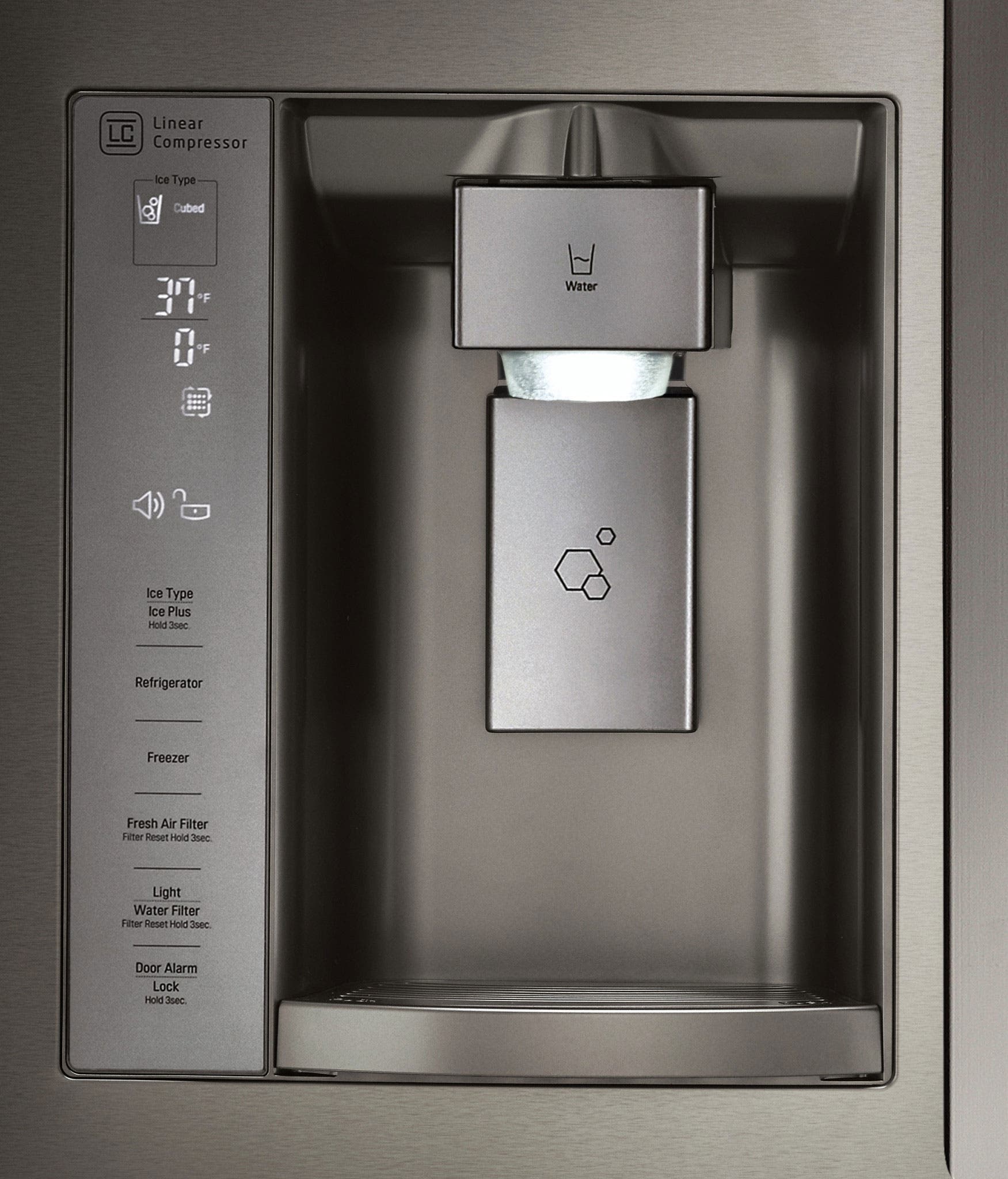 LG LMXS27676D Black Stainless Steel