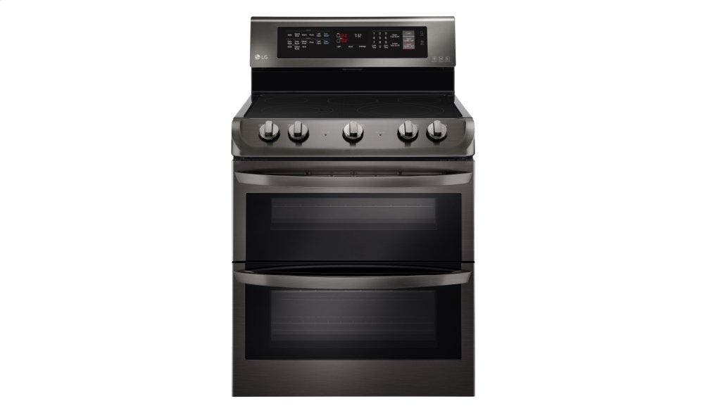 LG LDE4413BD Black Stainless Steel
