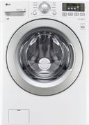 27 Inch Front Load Washer with 4.5 cu. ft. Capacity, 9 Wash Cycles, NeveRust Stainless Steel Drum, NFC Tag-On Smartphone Technology, LoDecibel Quiet Operation, 4 Tray Dispenser and TrueBalance Anti-Vibration System