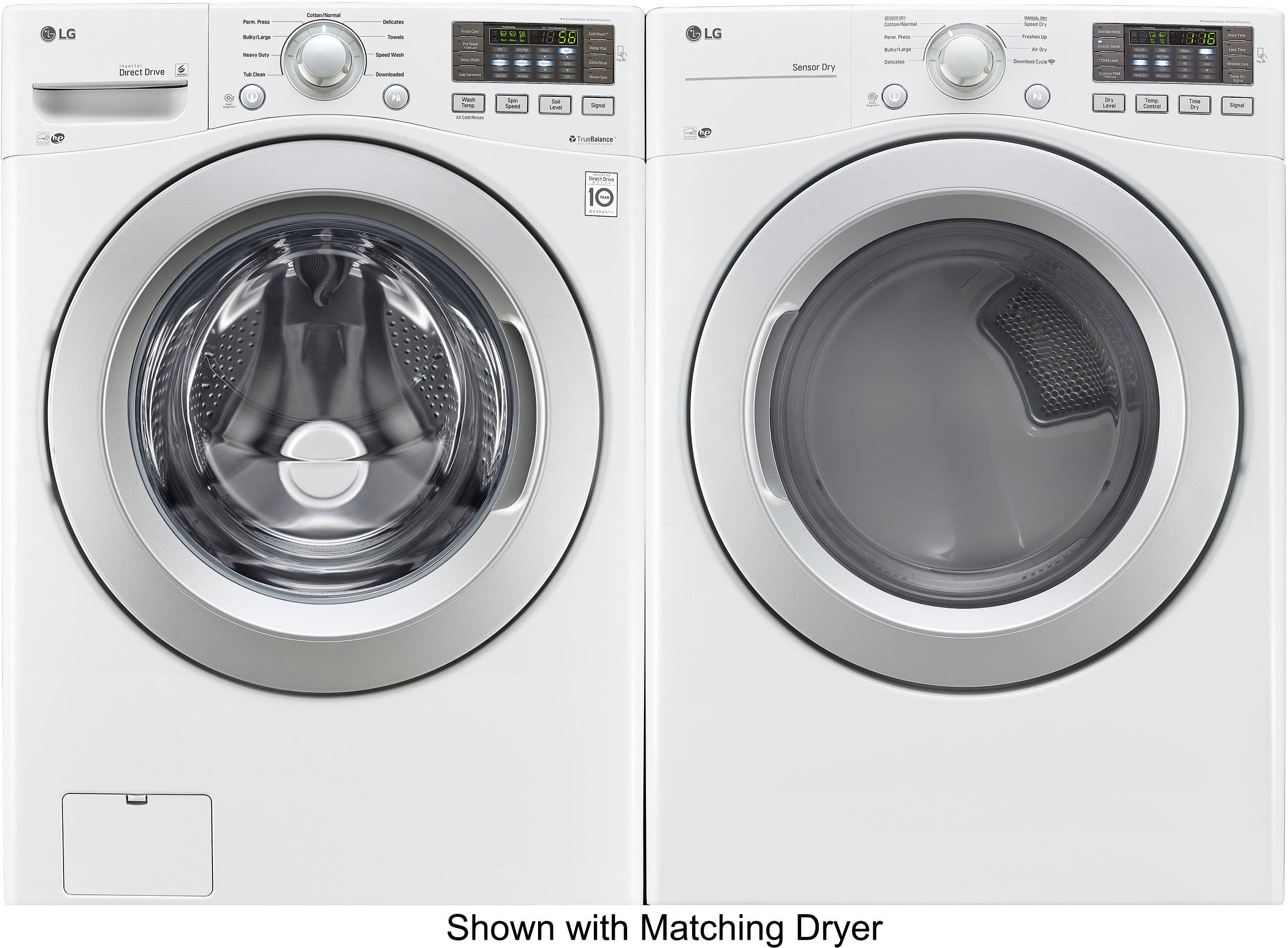 LG WM3270CW White