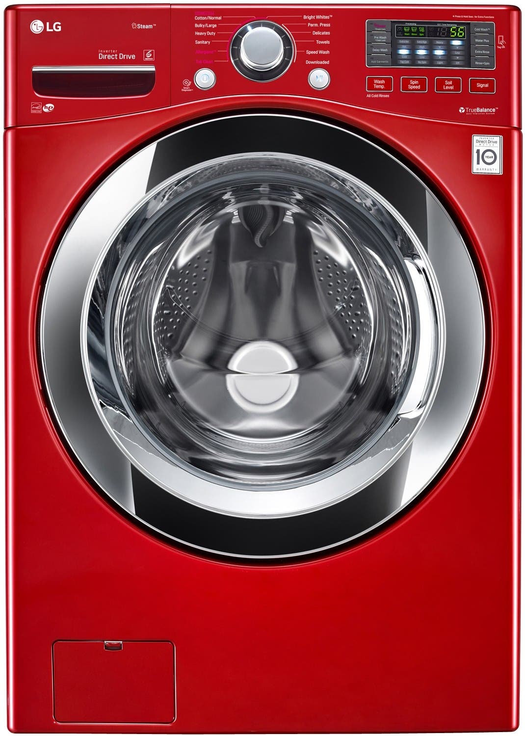 LG WM3670HRA Wild Cherry Red