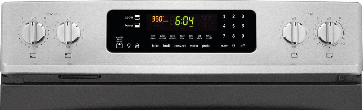 Frigidaire FGEF306TPF 30'' Freestanding Electric Double Oven Range