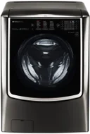 30 Inch Front Load Smart Washer with 5.8 cu. ft. Capacity, LoDecibel™ Operation, TrueBalance™ System, SmartDiagnosis™, ThinQ® Technology, 14 Wash Cycles, Steam Cycle, Sanitize, TurboWash™, Allergiene™, and ENERGY STAR®