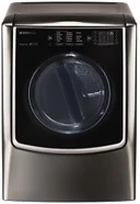 29 Inch Electric Smart Dryer with 9.0 cu. ft. Capacity, 14 Drying Programs, Wrinkle Care, Sensor Dry, TurboSteam, SteamSanitary™, and SmartThinQ WiFi