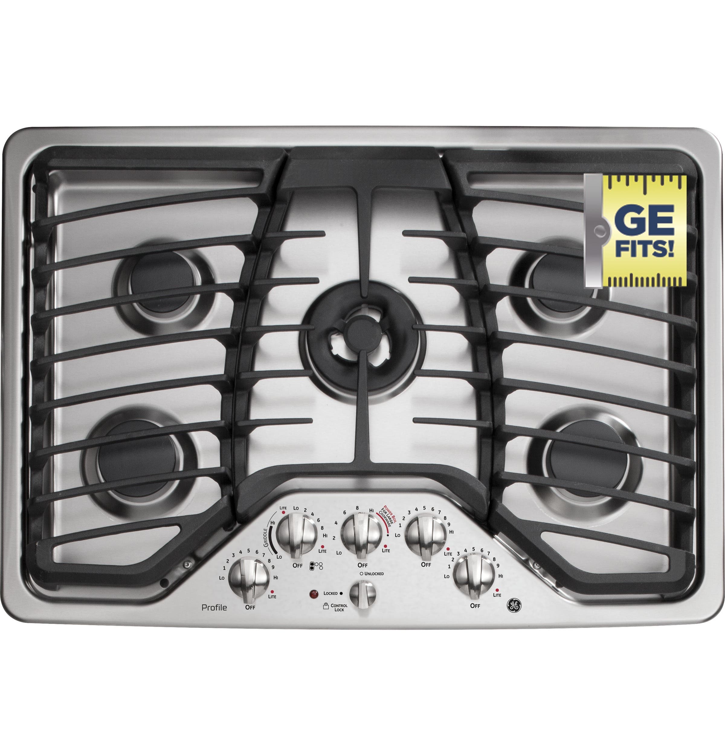 GE PGP959SETSS Stainless Steel