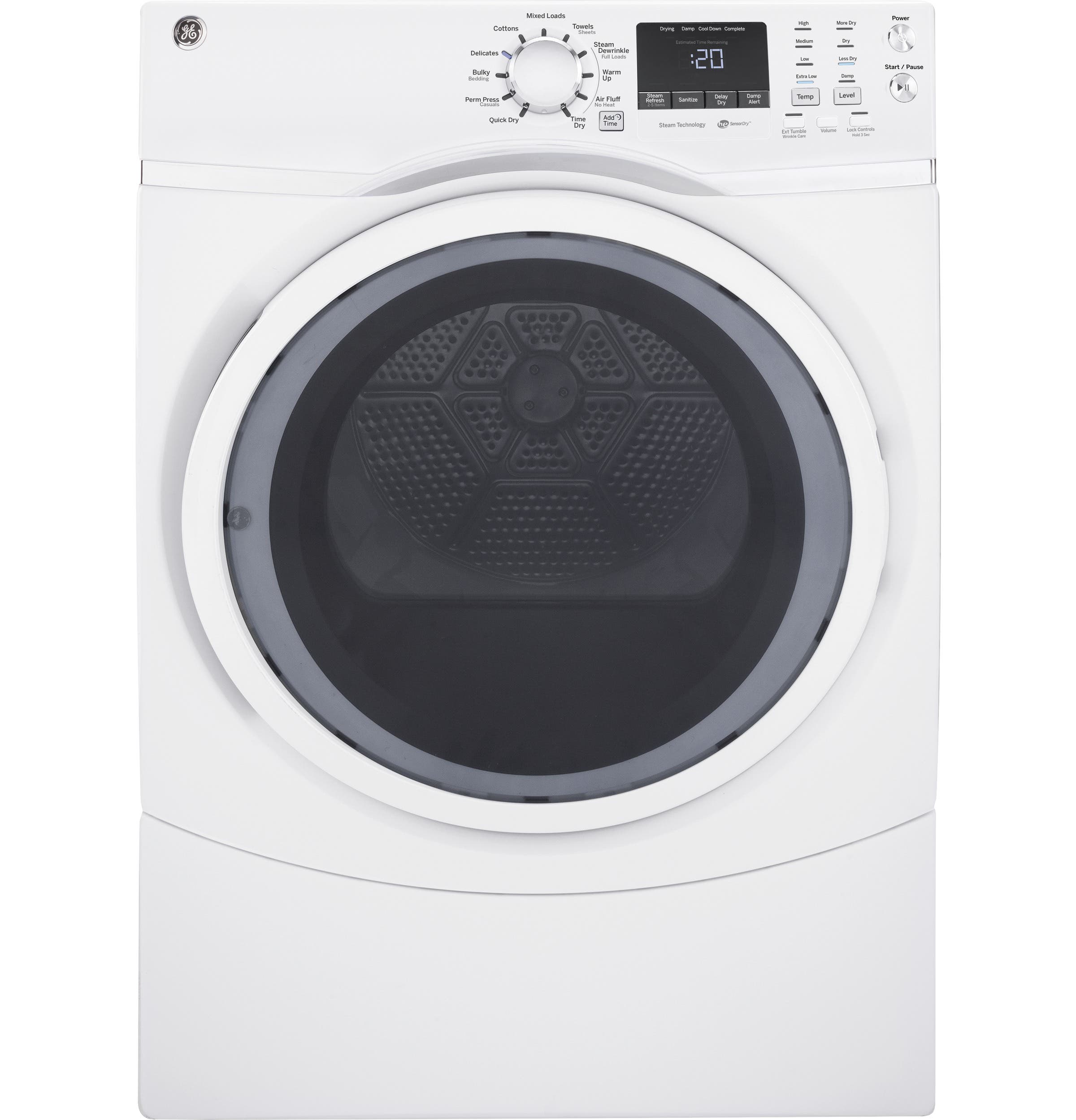 GE GFD45GSSKWW White