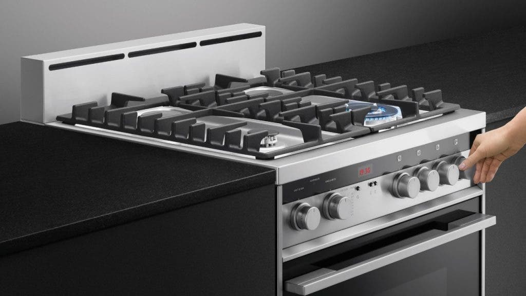 Fisher Paykel OR24SDMBGX2 Brushed Stainless Steel With Black Glass