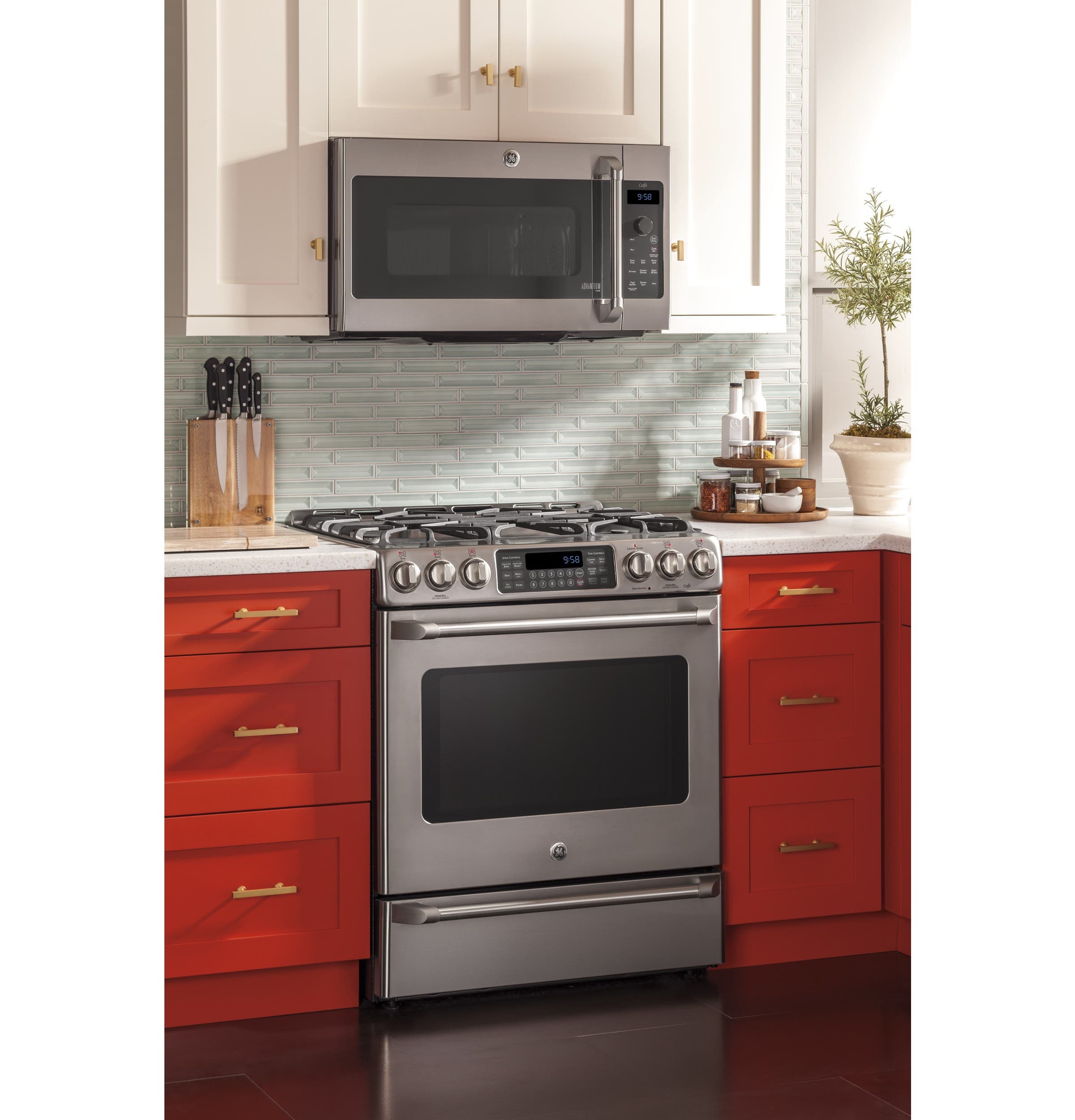 GE CSA1201RSS Stainless Steel On Black