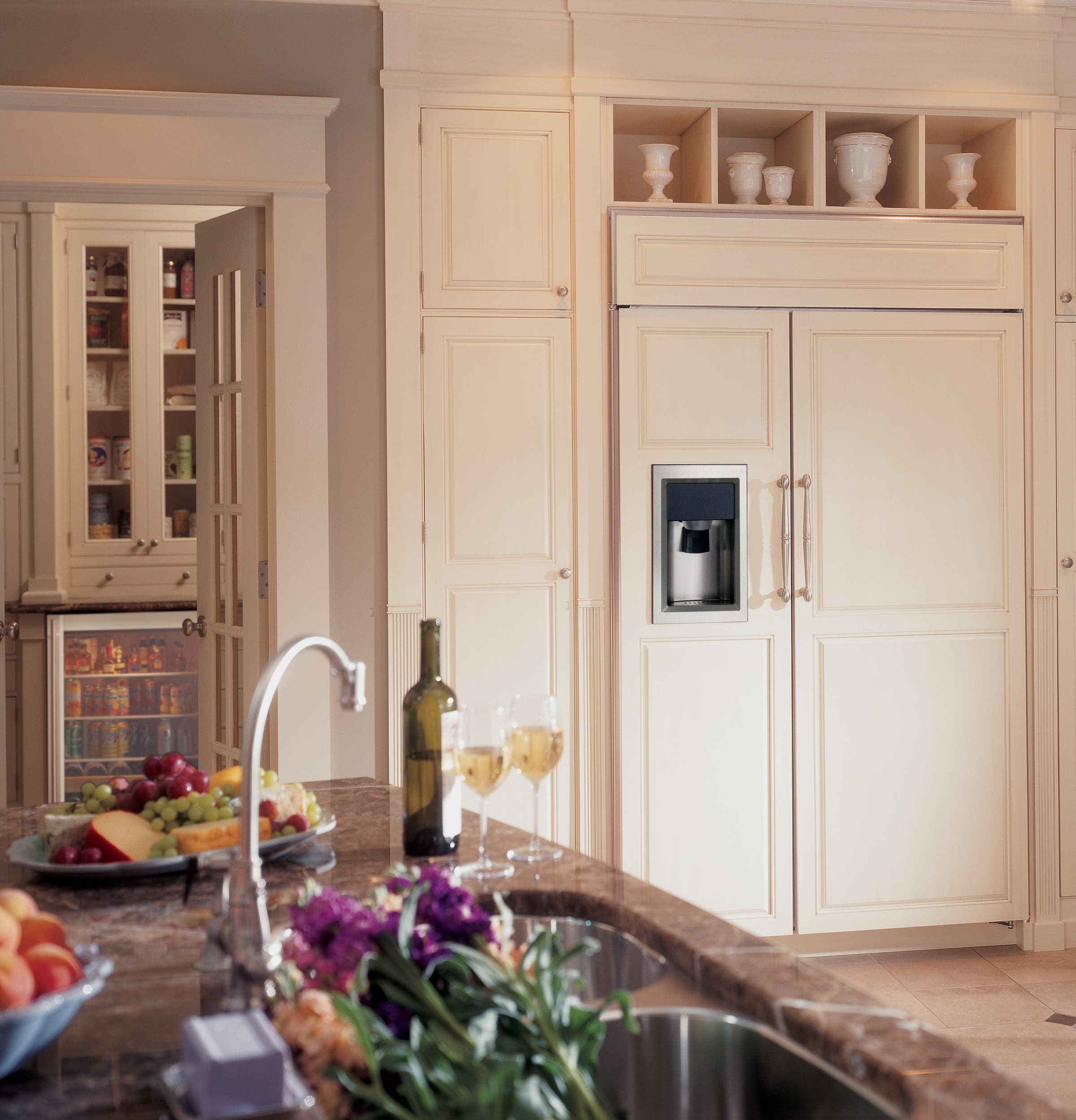 Monogram ZISB480DH 48" Built-in Side by Side Refrigerator