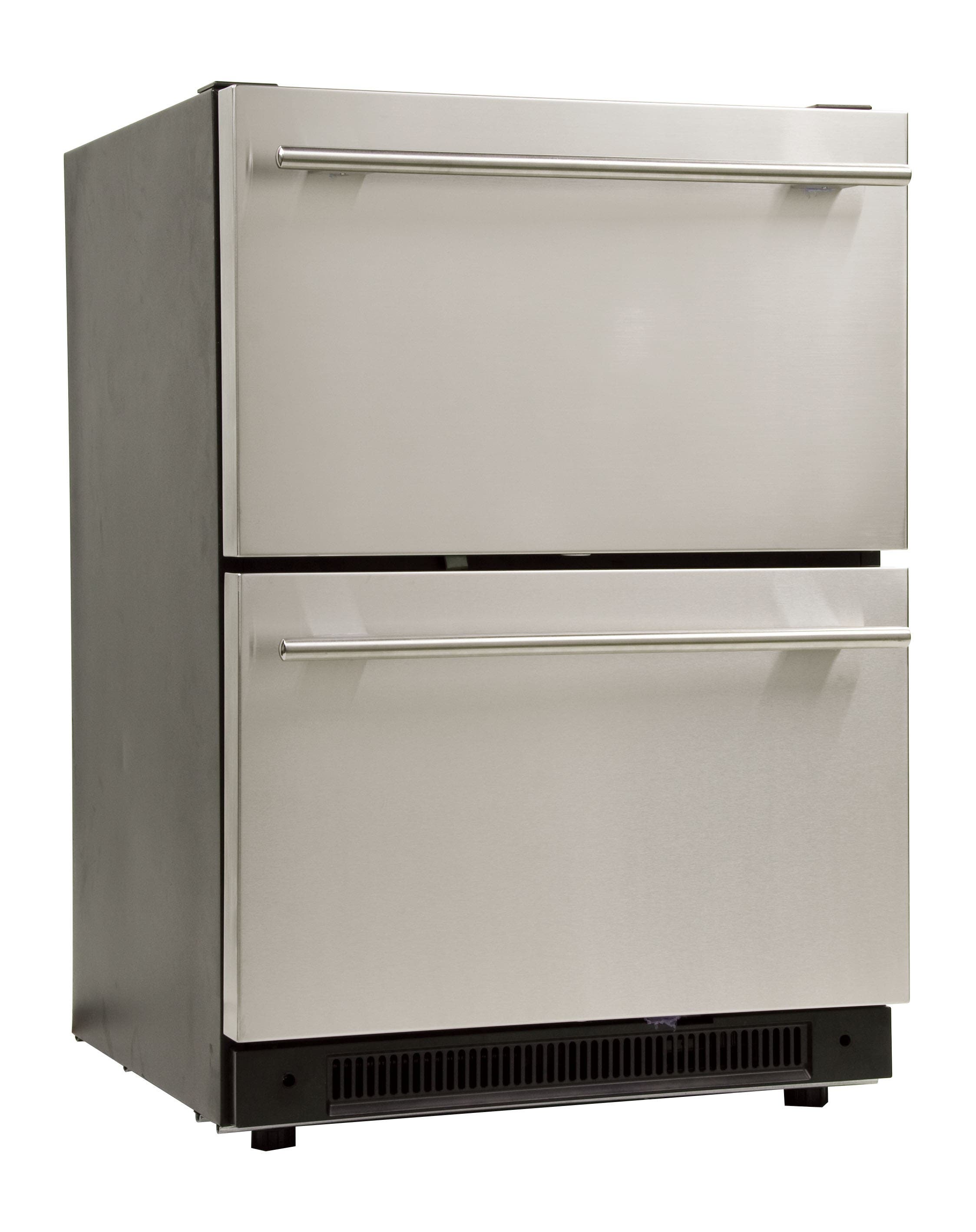 Haier DD410RS 24 Inch Built-In Dual Refrigerator Drawers