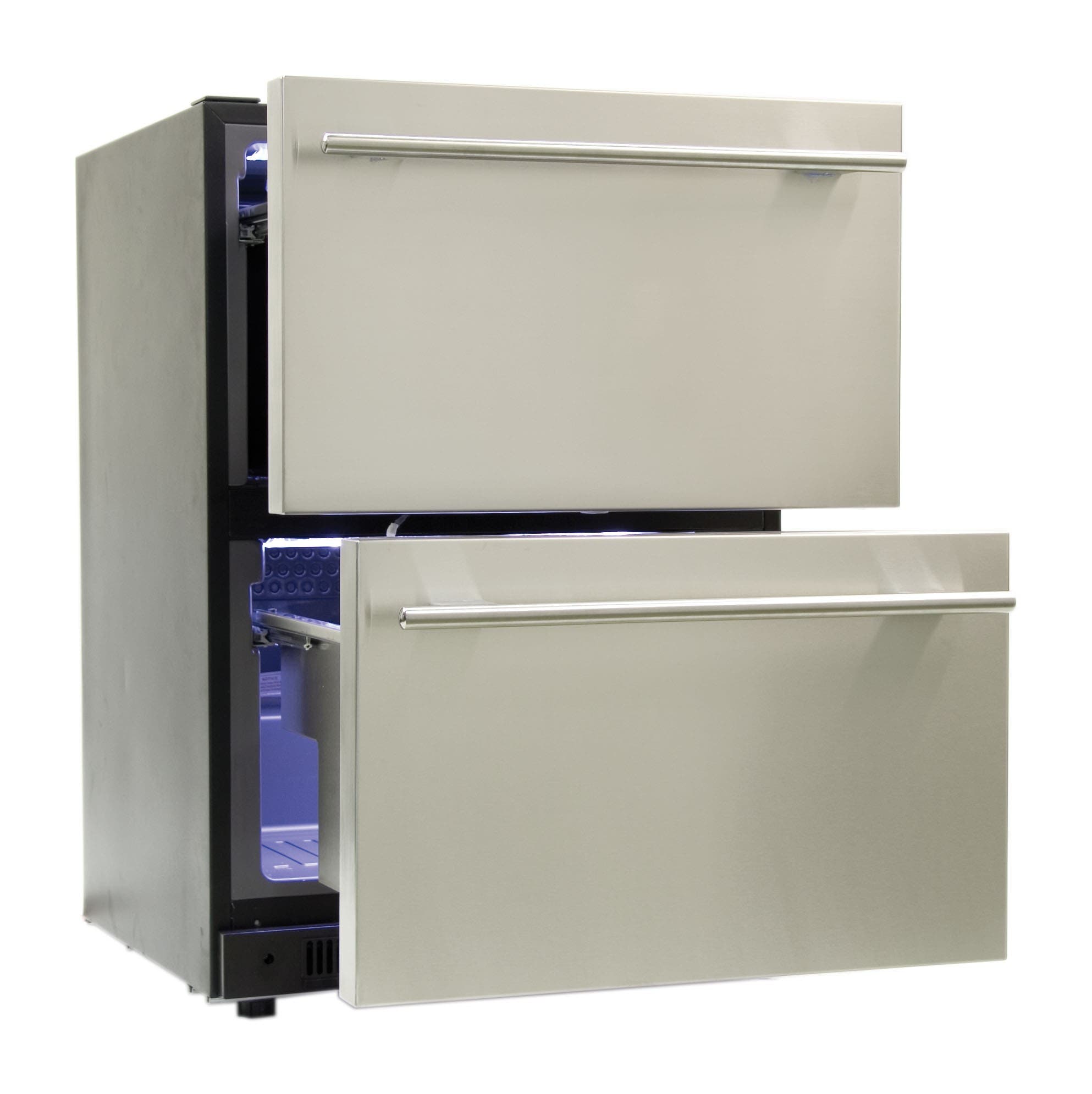 Haier DD410RS 24 Inch Built-In Dual Refrigerator Drawers