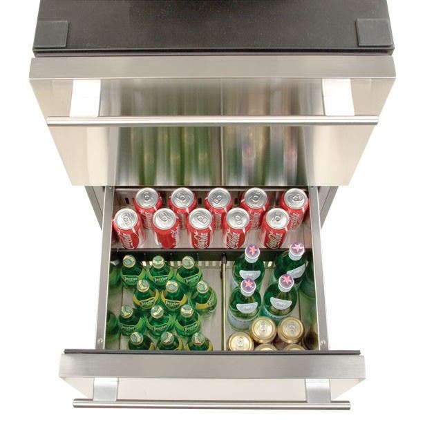 Haier DD410RS 24 Inch Built-In Dual Refrigerator Drawers