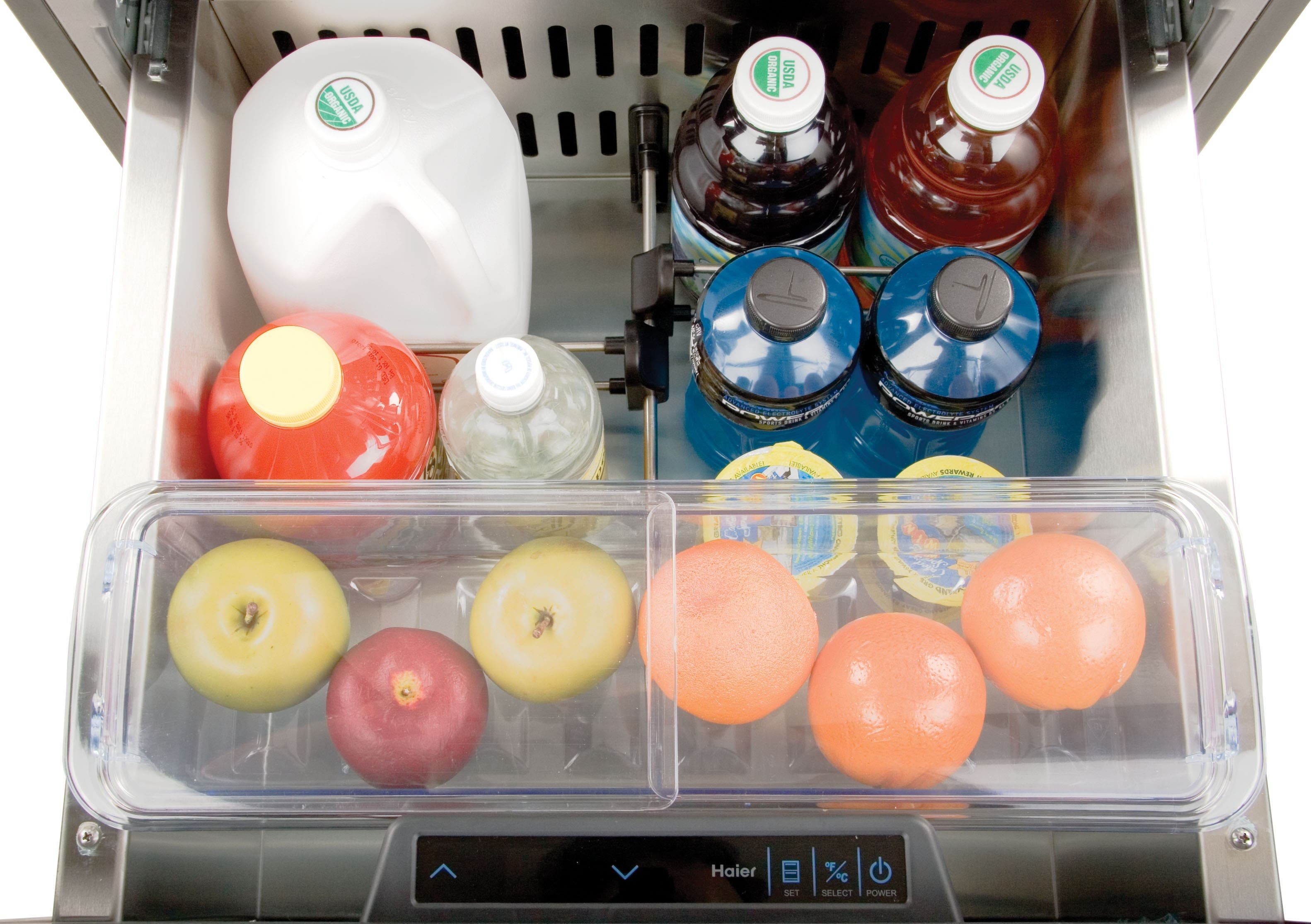 Haier DD410RS 24 Inch Built-In Dual Refrigerator Drawers