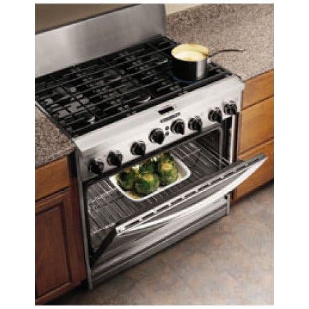 KitchenAid KDRP467KSS 36'' Pro-Style Dual Fuel Range