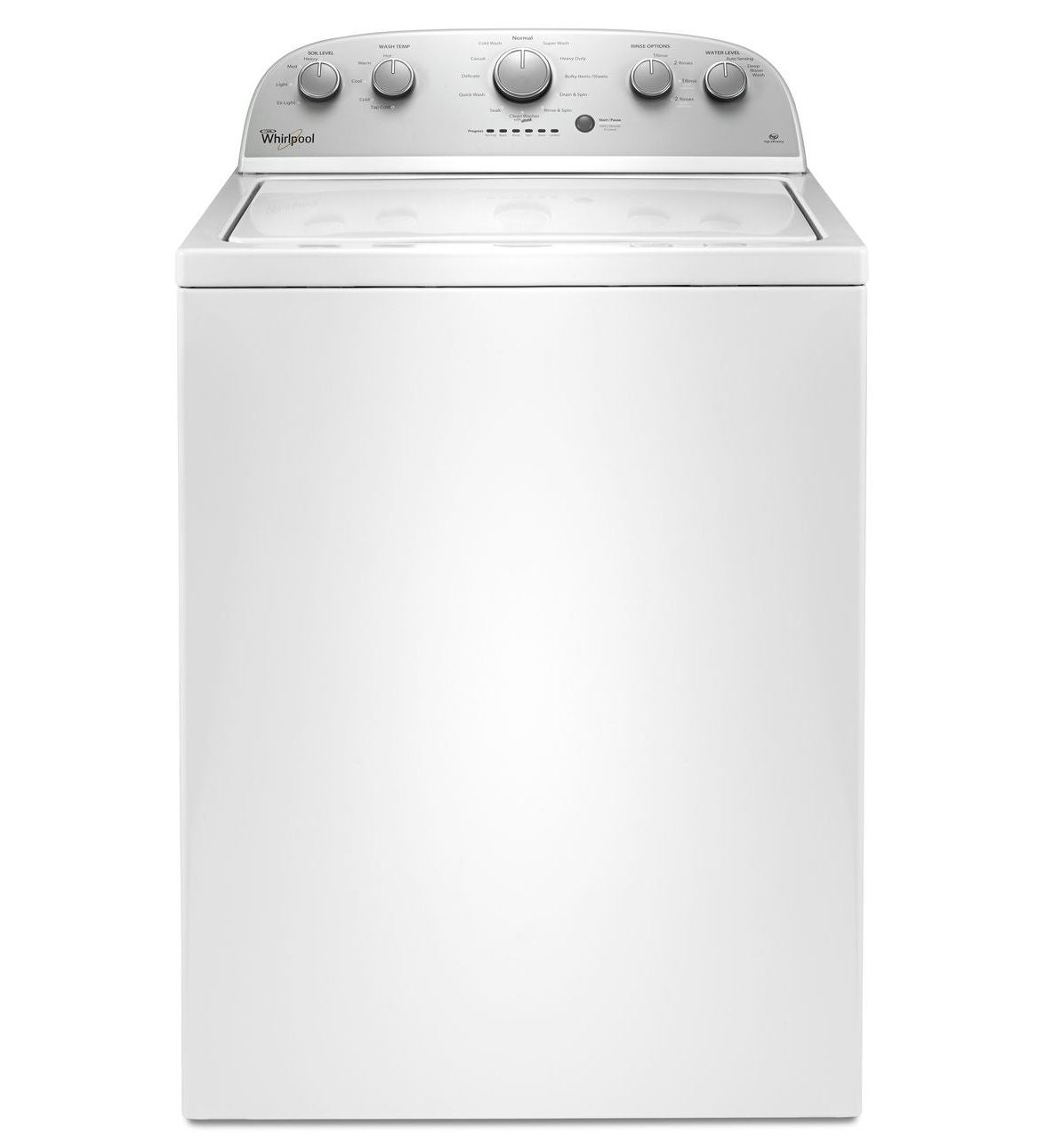 Whirlpool WTW4816FW 28 Inch Top Load Washer with 3.5 cu. ft. Capacity