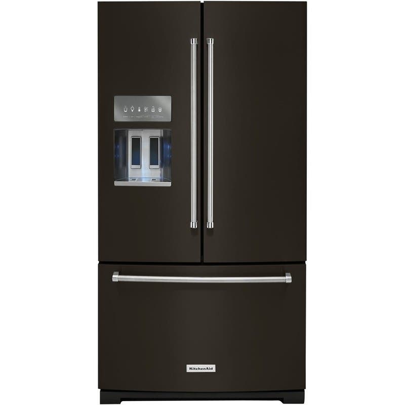 KitchenAid KRFF707EBS Black Stainless Steel