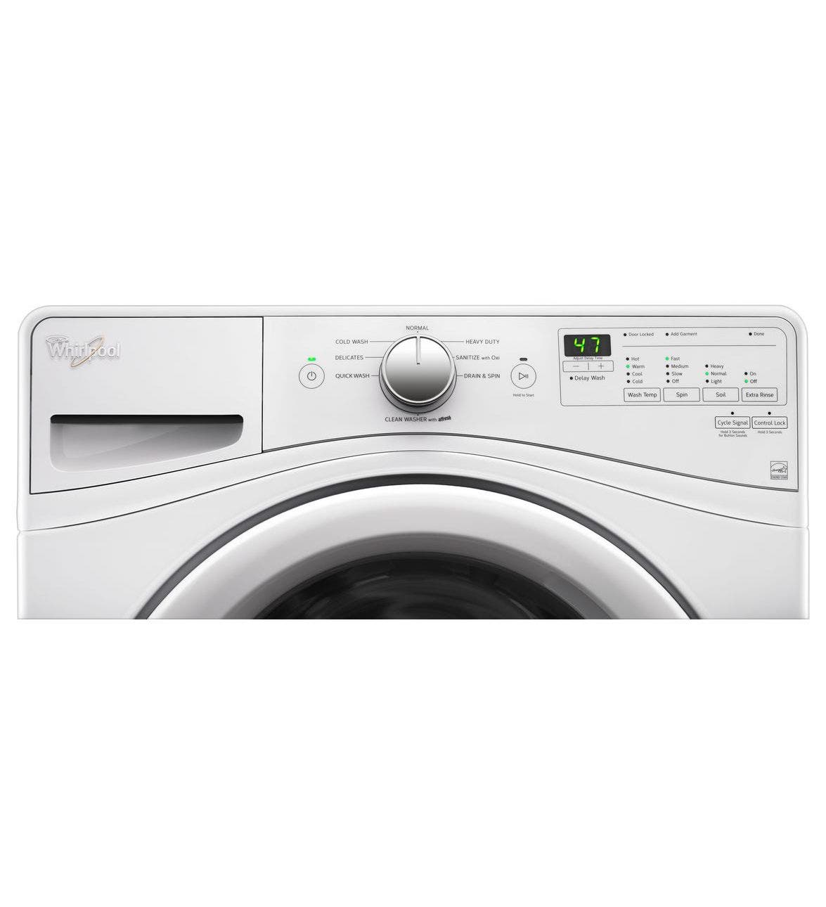 Whirlpool WFW75HEFW White