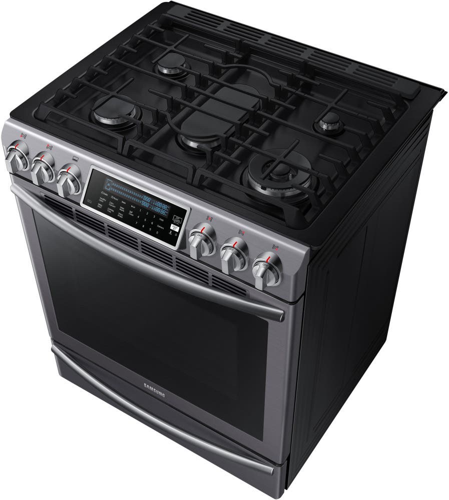 Samsung NX58K9500WG Fingerprint Resistant Black Stainless Steel