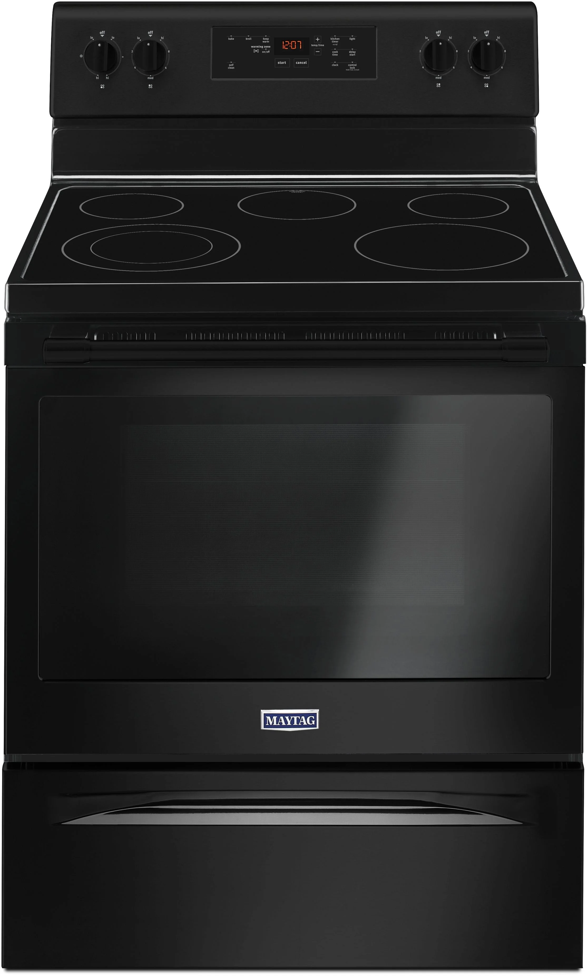 Maytag 30-inch Freestanding Electric Range with Steam Clean MER4600LS