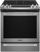 30 Inch Wide Slide-In Gas Range with 5 Sealed Burners, 5.8 cu. ft. Capacity, True Convection And Fit System