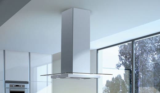 Faber GLASIS36SS600B 36 Inch Island Hood