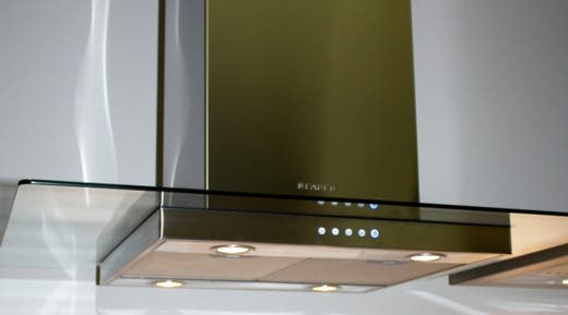 Faber GLASIS36SS600B 36 Inch Island Hood