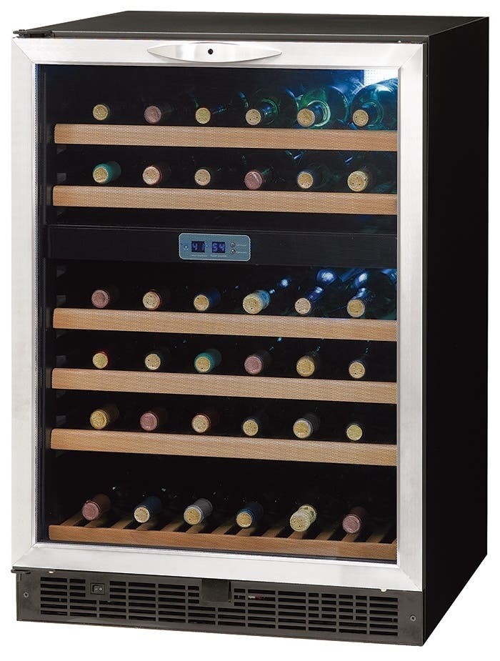 Danby DWC513BLS Black with Stainless Steel Door Trim