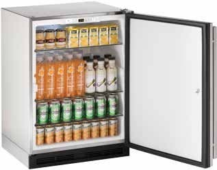 U-Line U1224RSOD13A 24 Inch Built-in Outdoor Refrigerator