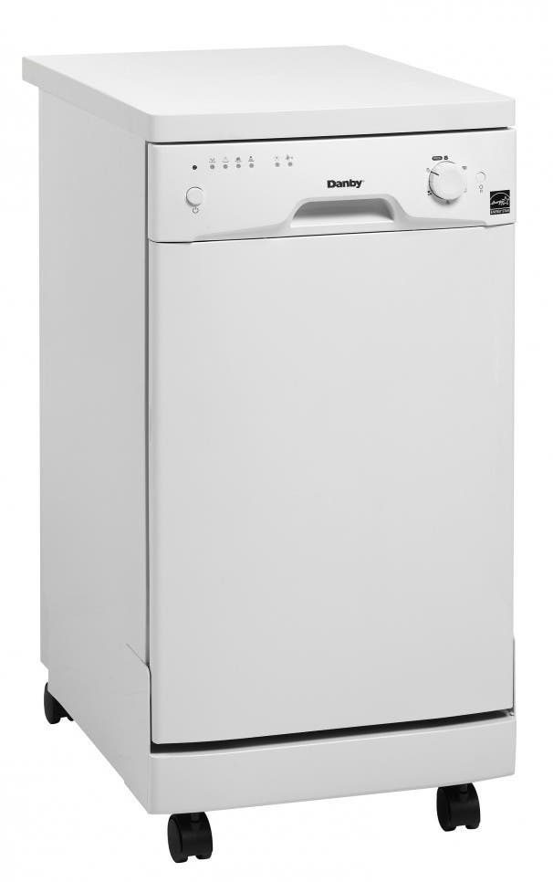 Danby DDW1801MWP 18 Inch Full Console Portable Dishwasher