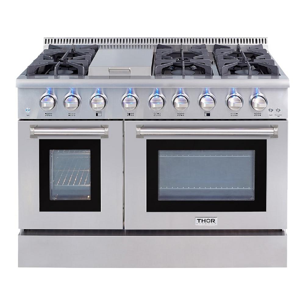 Thor HRD4803U 48 Inch Freestanding Dual Fuel Range HRD Series