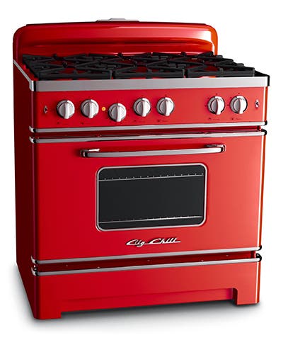 Big Chill BCS36CR Cherry Red
