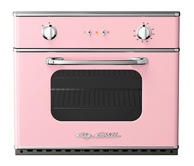 Big Chill BCWO30PL 30 Inch Retro Electric Wall Oven: Pink Pink