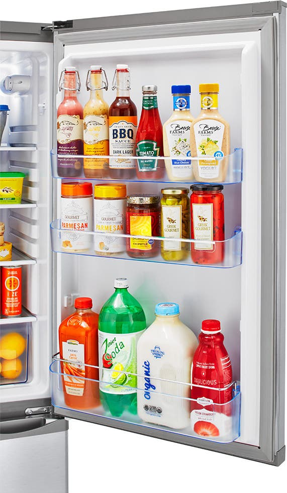 Haier HRB10N2BGS 23 Inch Bottom-Freezer Refrigerator