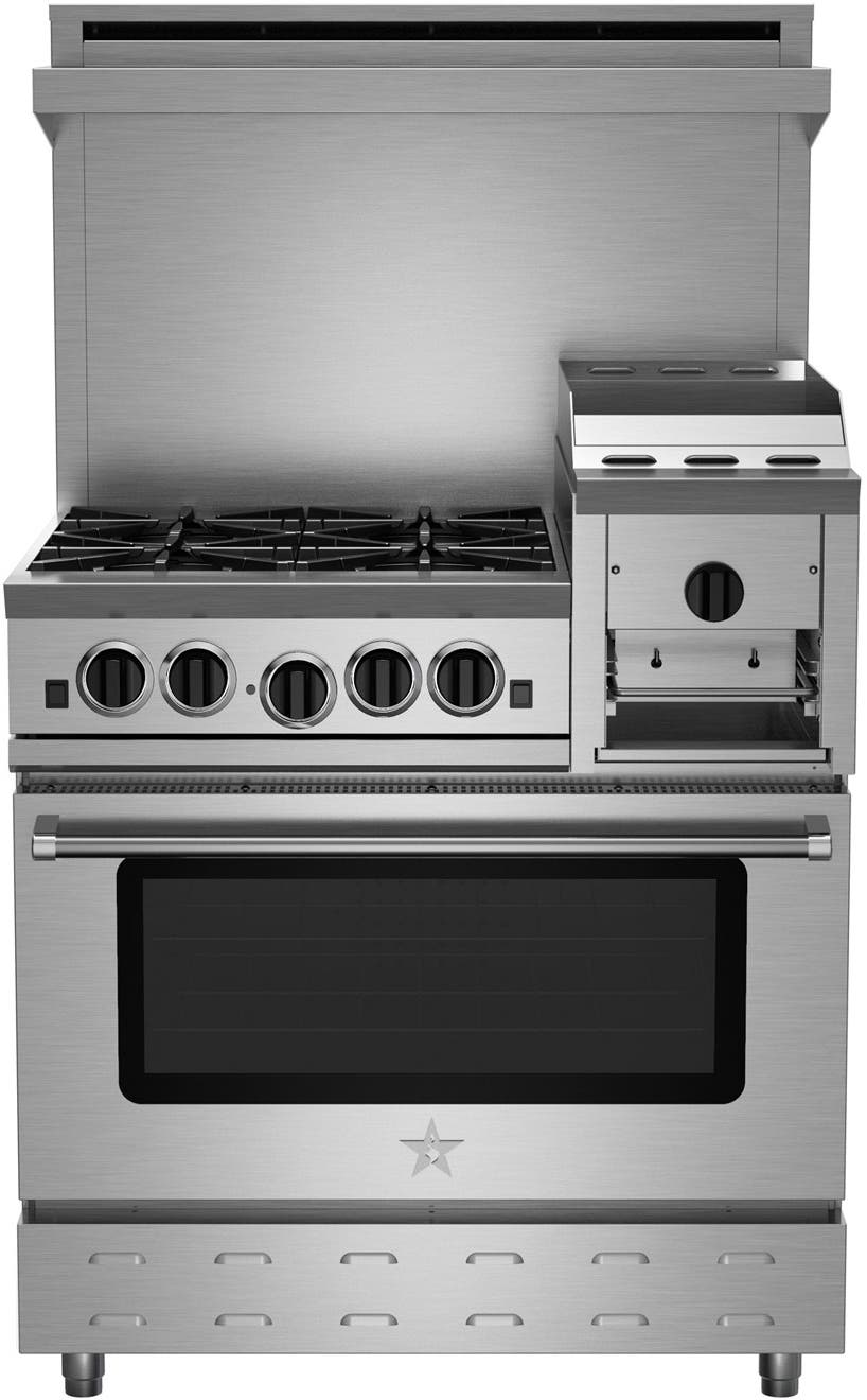 Bluestar RNB364GHCV2 Stainless Steel, Natural Gas