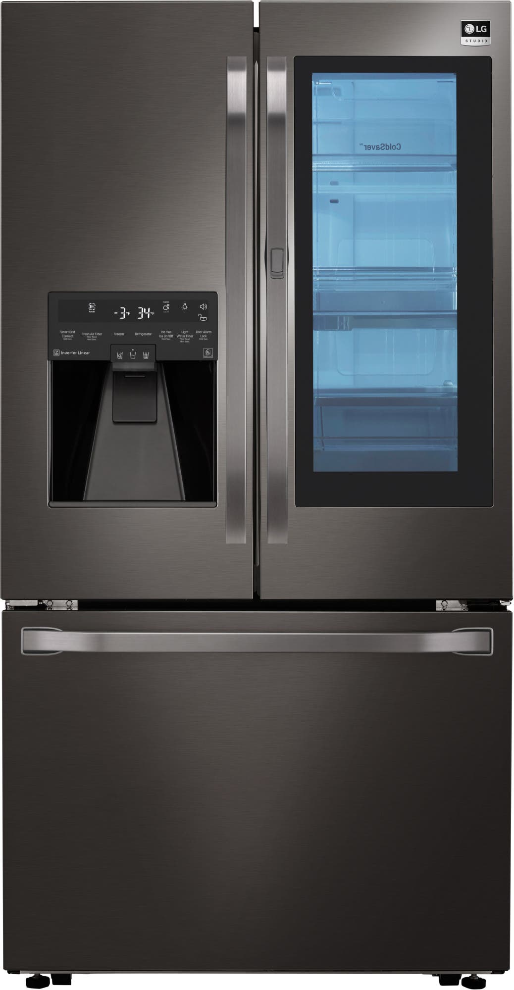 LG LSFXC2496D Black Stainless Steel