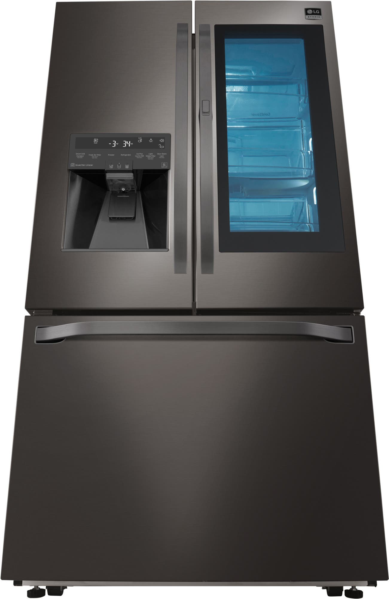 LG LSFXC2496D Black Stainless Steel