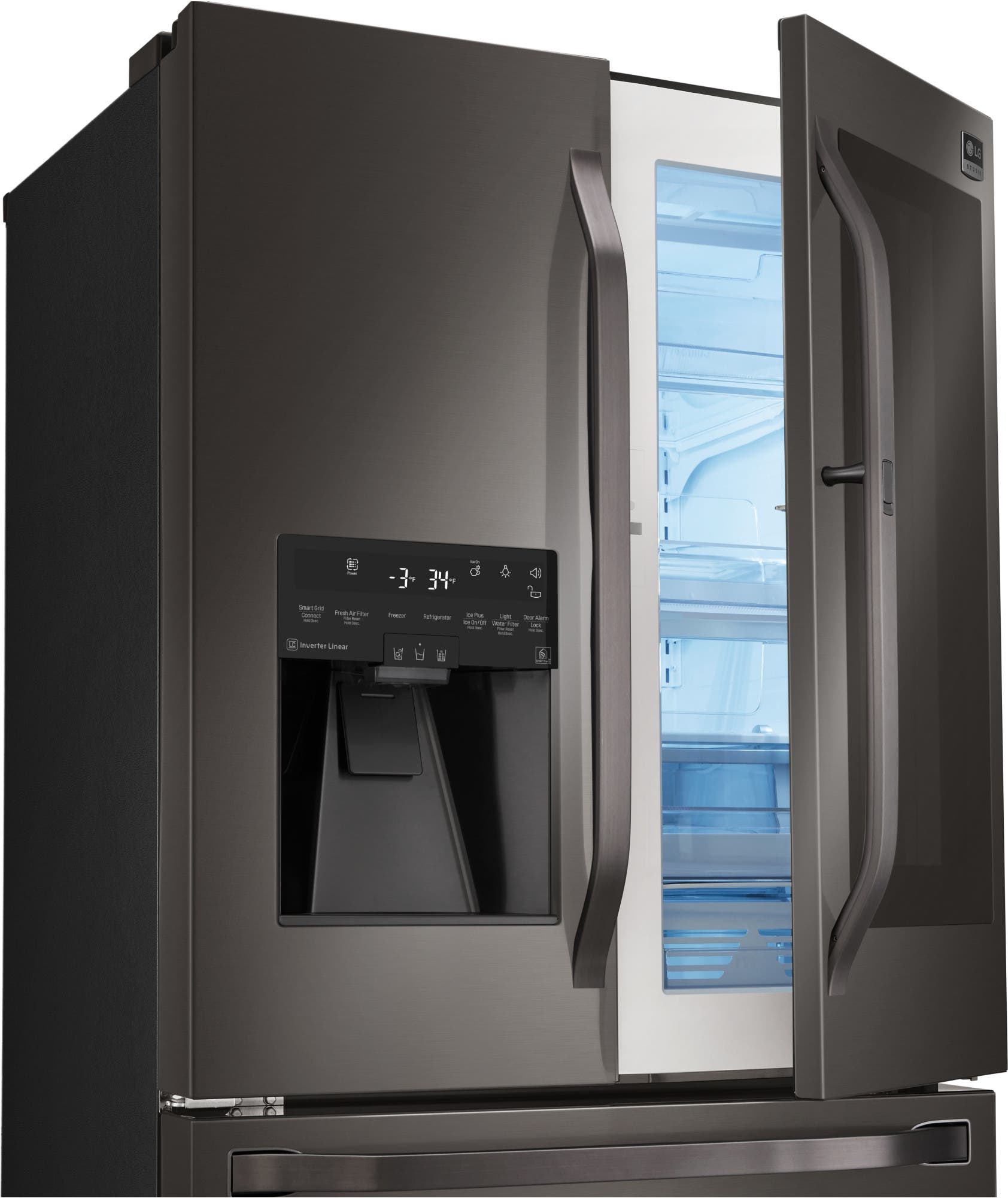 LG LSFXC2496D Black Stainless Steel