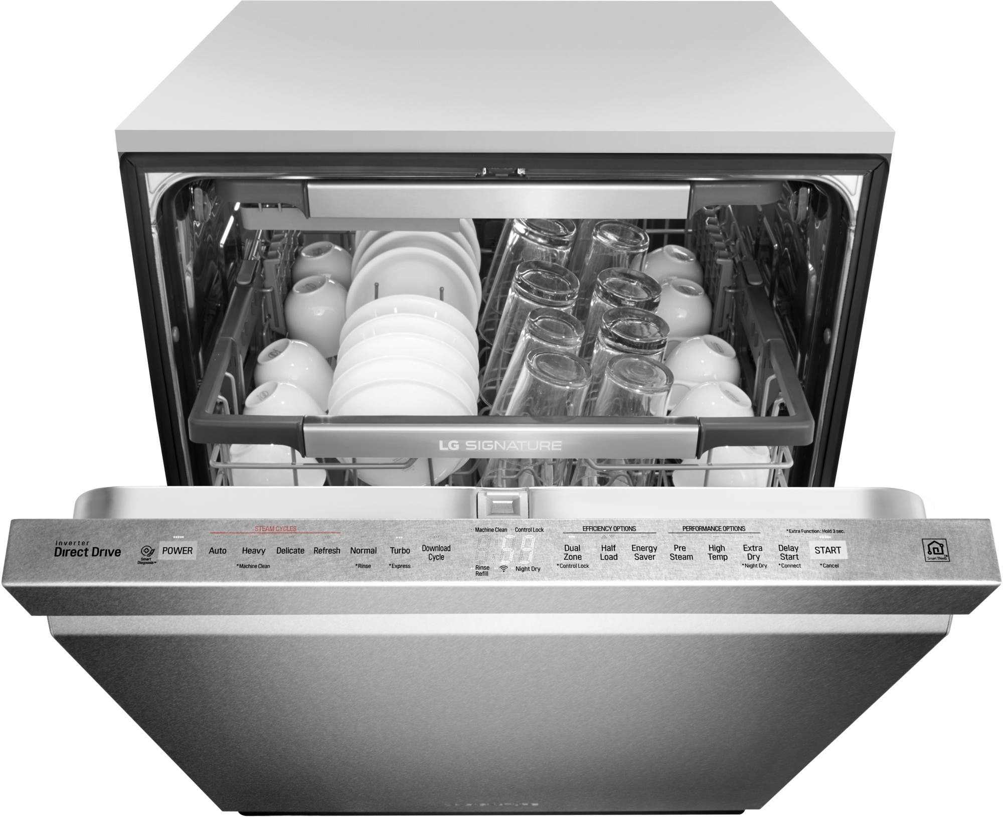 LG LUDP8996SN 24 Inch Fully Integrated Dishwasher